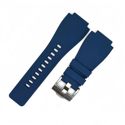 Bracelet de montre en Silicone souple pour hommes, 22/24mm, pour Bell Rose Police BR01/BR03, étanche, pièces de rechange avec outil