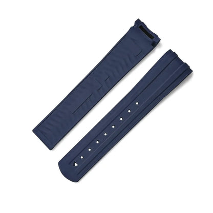 Nouveau Design pour bracelet de montre en caoutchouc Omega Seamaster 300 FKM 20mm Certification PFAS Options multicolores bracelet de montre en caoutchouc fluoré
