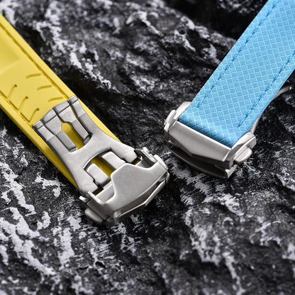 Fermoir de déploiement Omega, 18mm 20mm 22mm, boucle pliante en acier inoxydable, papillon volant hippocampe 300, bouton de Super montre