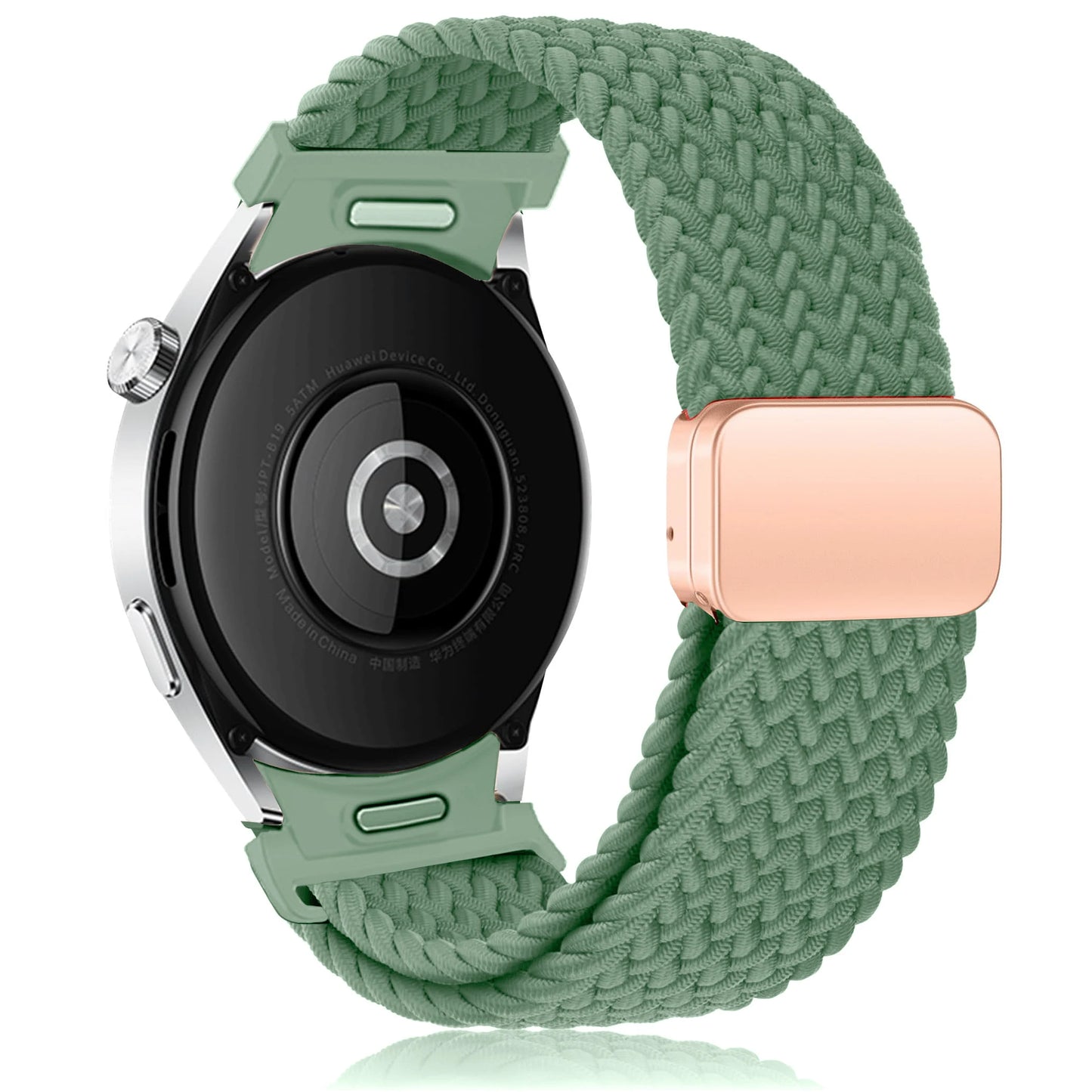 Bracelet sans espaces pour Samsung Galaxy Watch 6 4 classic/5 pro 47mm 43mm 44mm 40mm bracelet tressé magnétique Galaxy watch6 watch4