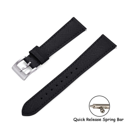 Cinturini per orologi in pelle di vitello di qualità cinturini per orologi in pelle Saffiano 18/19/20/21/22/23/24mm cinturini accessori per orologi