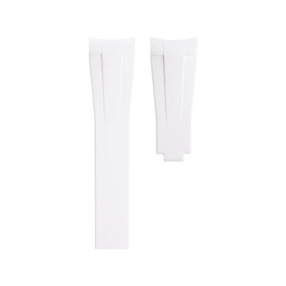 Bracelet de Montre FKM en Caoutchouc Fluororubber Souple, Noir, Bleu, Blanc, pour Rolex, Submariner, 20mm, Gstuff, Yacht-Master, Requibelt