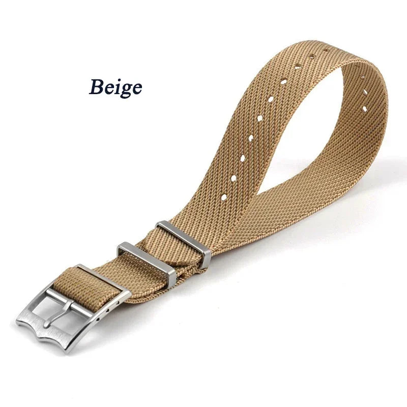 Cinturino militare in nylon da 20 mm 22 mm, cinturino in tela premium per Tudor Army, cinturini in tessuto Seiko per Rolex, cinturini per uomo e donna
