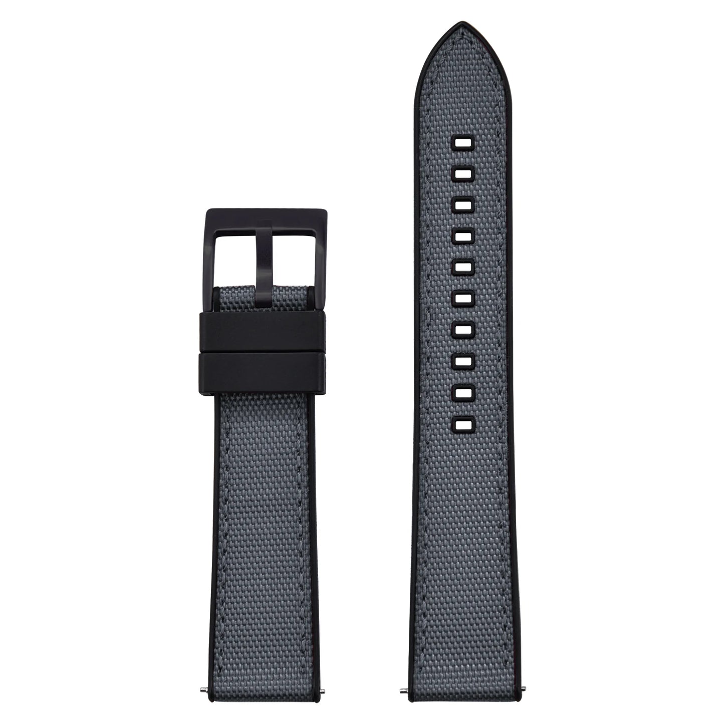 Bracelet de montre FKM en Nylon hybride de haute qualité 20mm 22mm bracelets de montre en caoutchouc fluoré en Nylon à dégagement rapide pour chaque marque montres de plongée