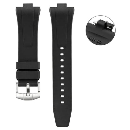 Bracelet en caoutchouc fluoré pour Citizen NJ0150 NJ0151 0155, boucle en acier inoxydable, libération rapide, FKM Sport, étanche, 9mm