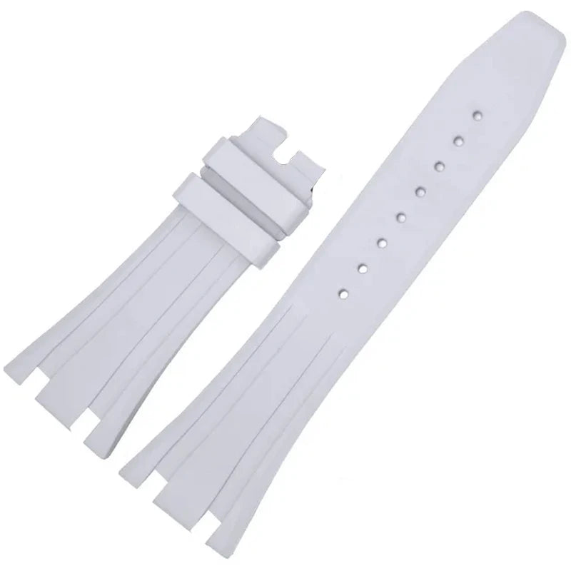 Bracelet en caoutchouc 26mm 27mm pour Bracelet de remplacement étanche AP Royal Oak pour Bracelet de montre en Silicone souple GA2100 GA-2110 avec goupille de liaison