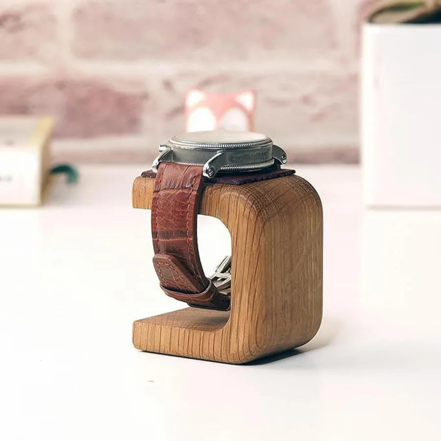 Support de montre en bois, organisateur de bijoux, présentoir pour Bracelet, bague, présentoir de montre en bois massif