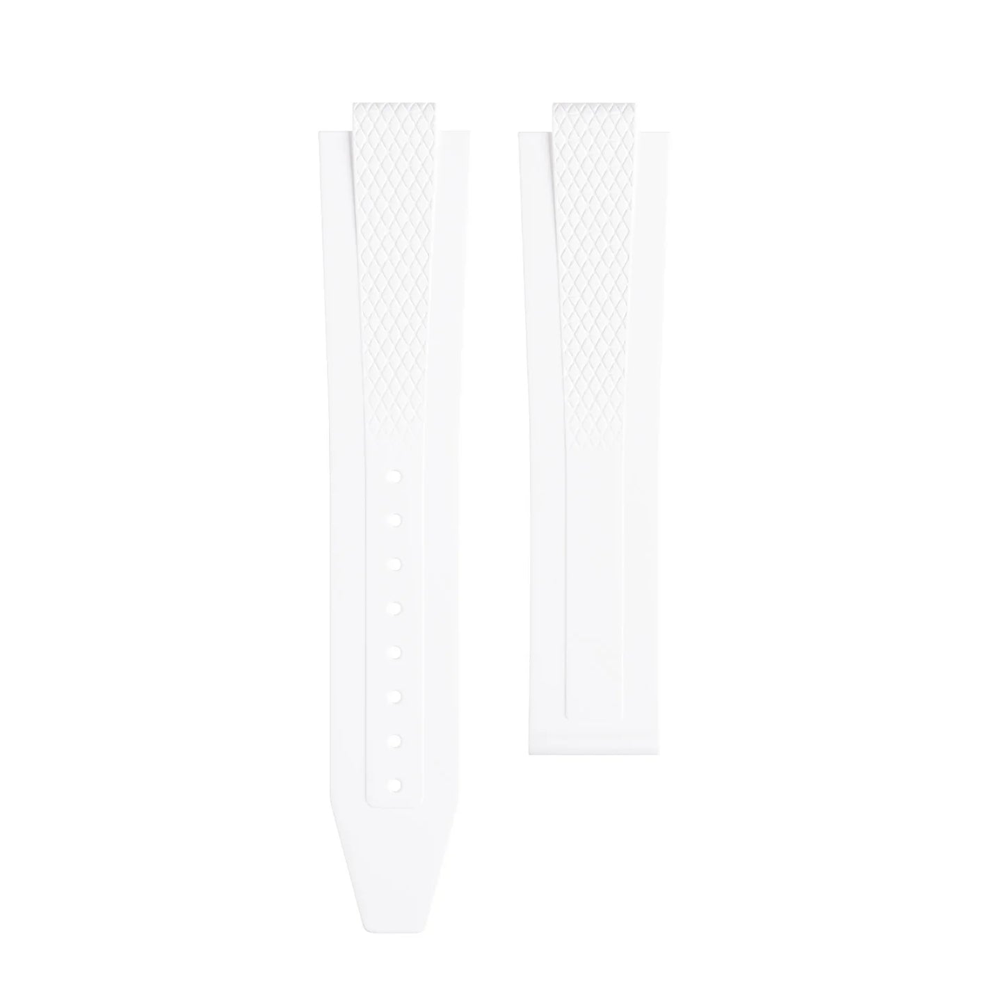 Soft Convex FKM Fluoro Rubber Watch Strap for Longines HydroConquest GMT V.H.P. 21mm 22mm Strap for 41/42mm Dial