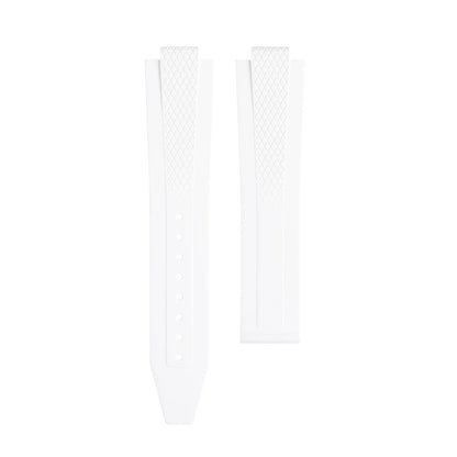 Soft Convex FKM Fluoro Rubber Watch Strap for Longines HydroConquest GMT V.H.P. 21mm 22mm Strap for 41/42mm Dial