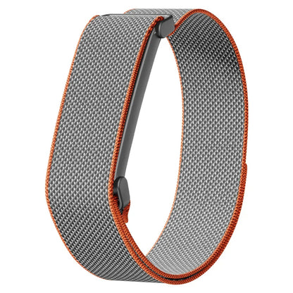 Nylon Watch Strap for Google Fitbit Air, Breathable Adjustable Sport Replacement Band, Lightweight with Metal Case