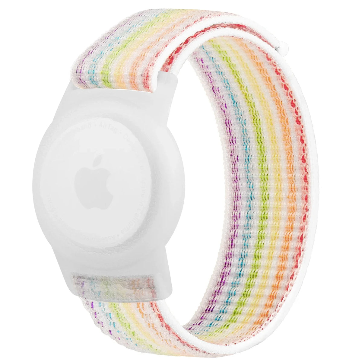 Bracelet pour enfants pour Apple AirTag, étui de protection pour étiquette d'air, support de traceur GPS, Bracelet réglable en Nylon pour bébés et personnes âgées