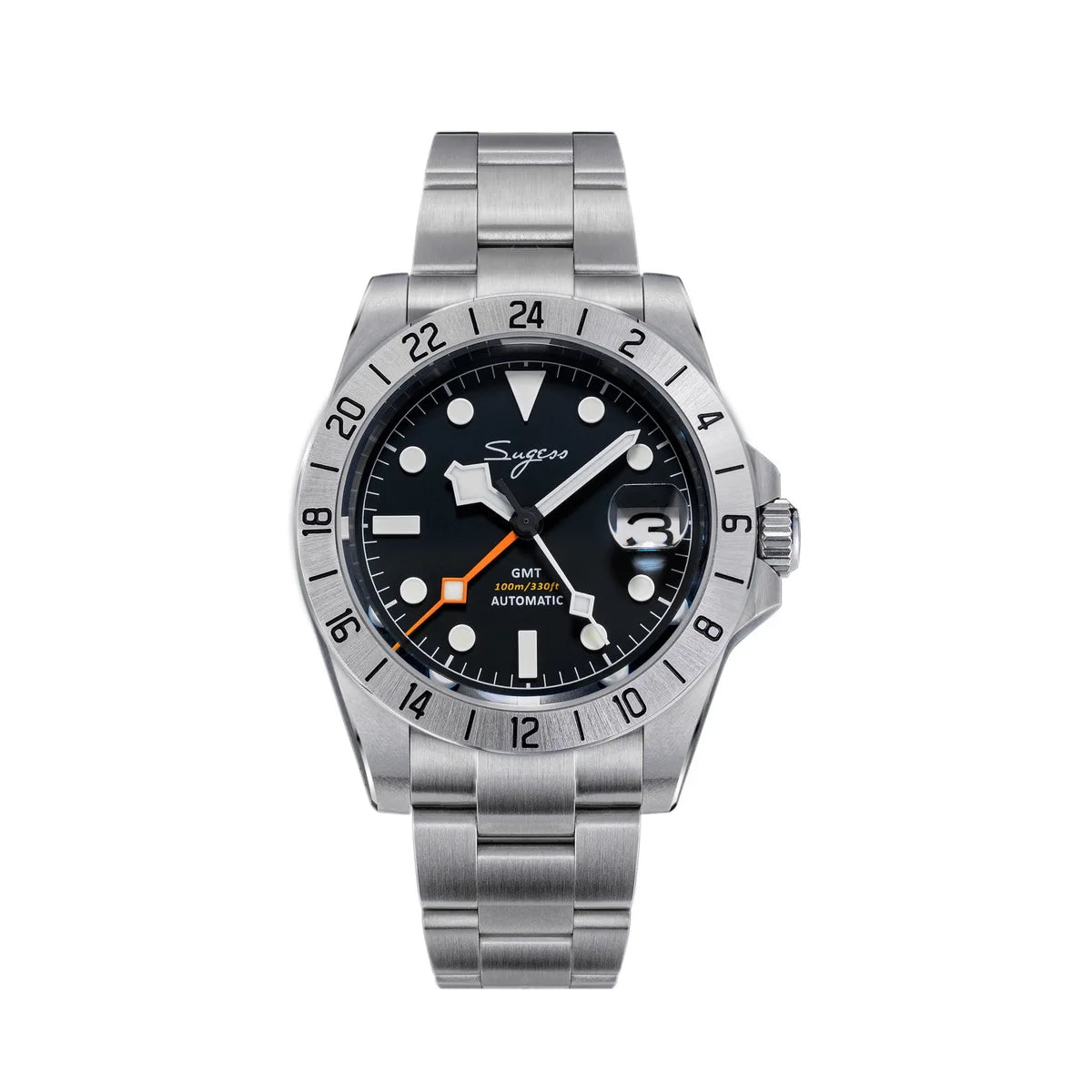 Reloj automático Sugess para hombre S463 GMT - 40 mm