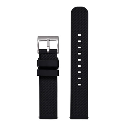 Quick Release FKM Rubber Watch Strap, Fluoroelastomer, 18mm, 20mm, 22mm, for all Watch Brands