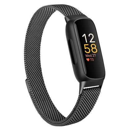 Bracelet à boucle magnétique en métal pour Fitbit Inspire 3, Bracelet de montre en acier inoxydable pour Fitbit Inspire 3