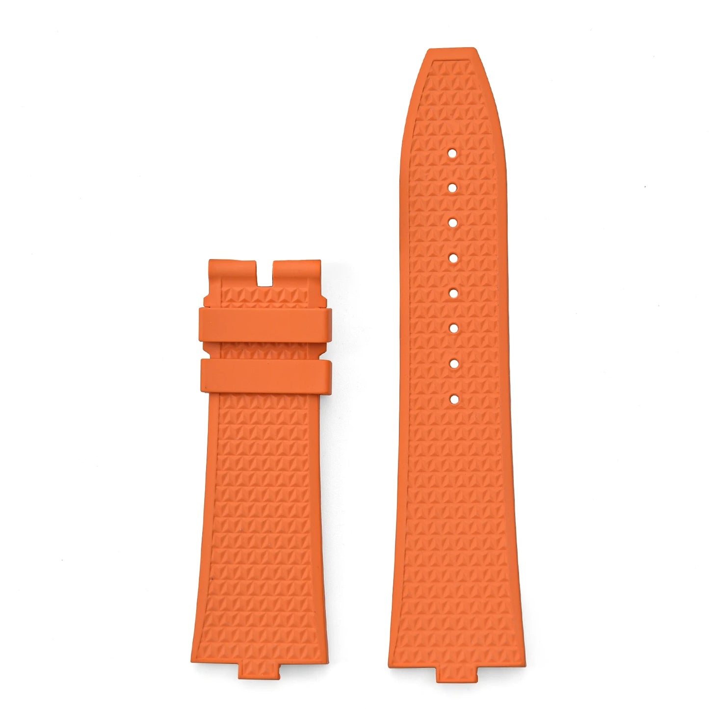 Bracelet en caoutchouc FKM à libération rapide de qualité supérieure 24mm*7mm pour montre Vacheron Constantin Overseas 4500V 5500V 7900V Style original Homme