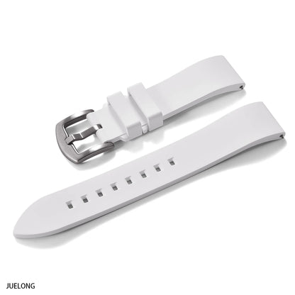 Premium fluoroelastomer rubber watch strap, FKM quick-release watch strap 18-19-20-21-22-23-24mm for every brand of dive watch