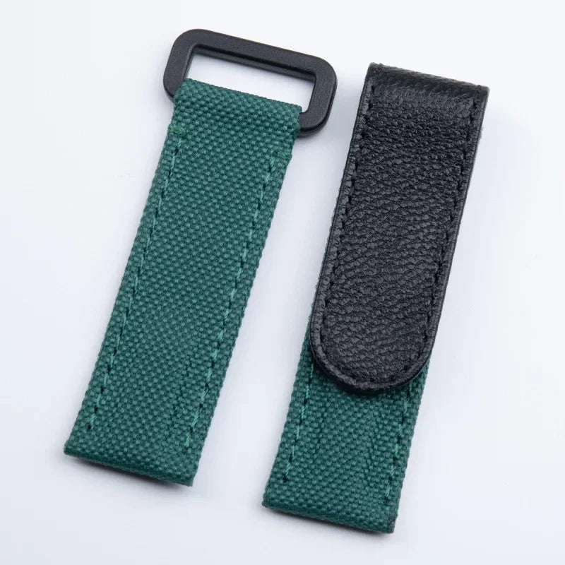 Bracelet de montre universel en Nylon, accessoires universels pour Tudor/Omega/Rolex/IWC/Tissot Daytona SUBMARINER, bracelet en toile de Nylon, 20mm