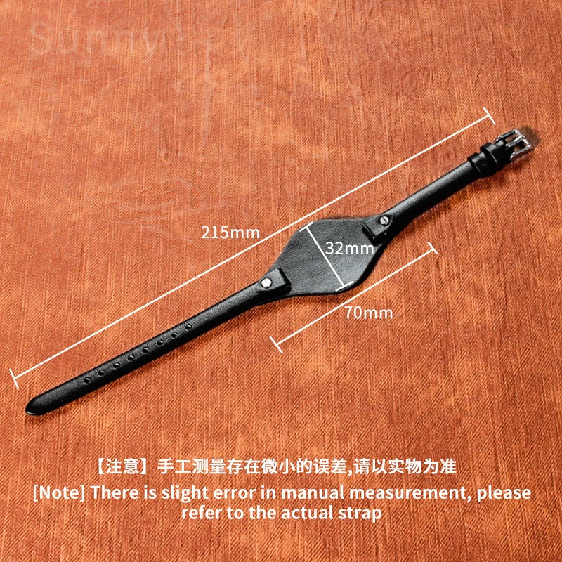 Bracelet de montre en cuir véritable pour femme, petit bracelet, cuir de vachette souple, fossile, ES3060, ES3565, ES2830, 3077, 3262, 3060, 4176, 4119, 8mm