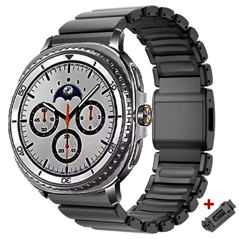 Metal Bracelet for Samsung Galaxy Watch 8 40mm 44mm 8 Classic 46mm, Magnetic Buckle Strap for Galaxy Watch 7 Ultra 2025 47mm