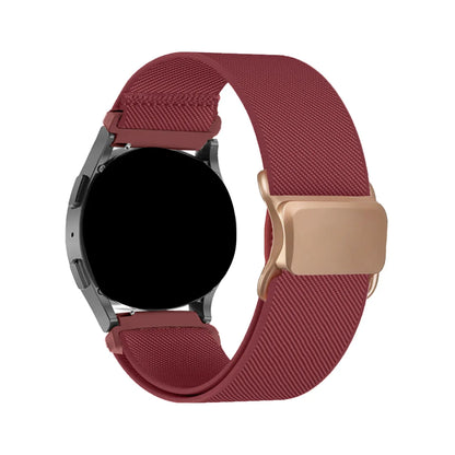 Cinturino elastico intrecciato per Samsung Galaxy Watch 7 6 5 4 40mm 44mm/5 Pro 45mm, per Galaxy Watch 6 4 Classic/Active 2