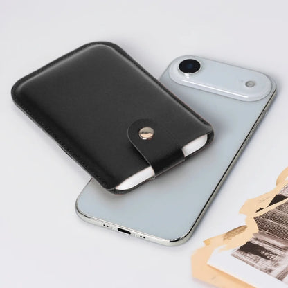 Étui de protection en cuir PU magnétique MagSafe pour batterie externe, compatible avec le chargeur portable iPhone 17 Air
