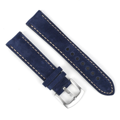 Cinturino per orologio in pelle scamosciata vintage, 18 mm, 19 mm, 20 mm, 22 mm, fatto a mano, grigio, marrone, cinturini di ricambio, accessori per orologi da uomo