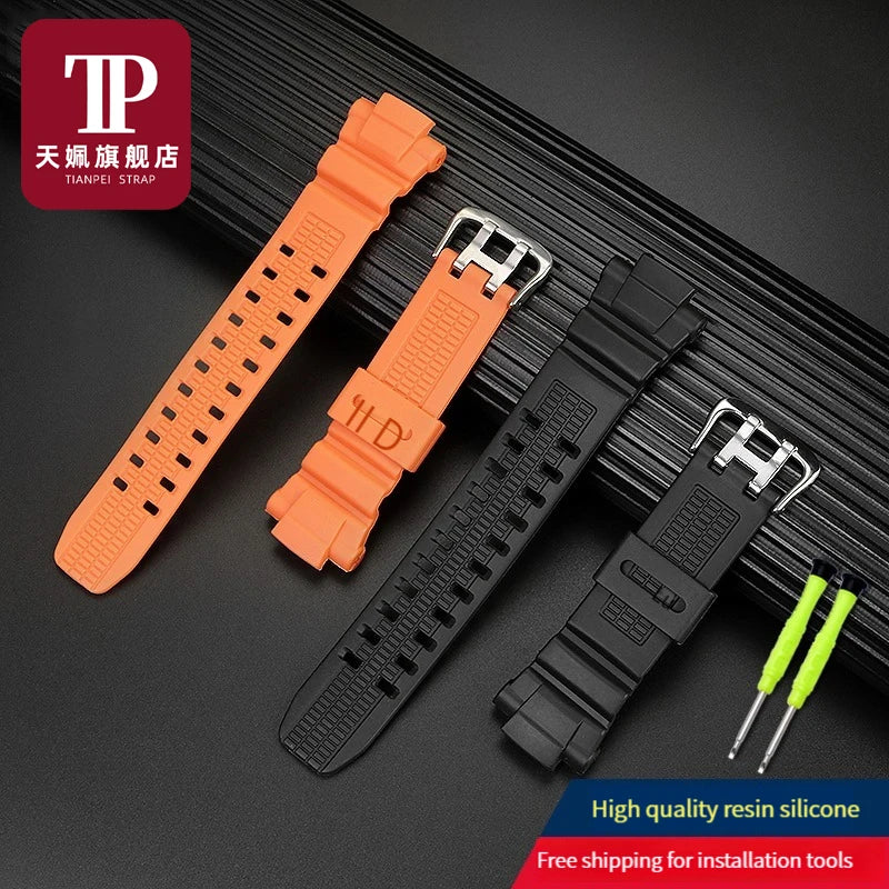 Bracciale per orologio in silicone per Casio G-SHOCK serie Aviation 5121 GW-3000B/2500/2000B/BD GW-3500B, cinturino sportivo da uomo, accessori per orologi