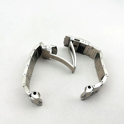 Cinturino per orologio Mod 20mm SPB185 SPB187, adatto per chiusura déployante per cassa Seiko, fibbia pieghevole, interfaccia curva