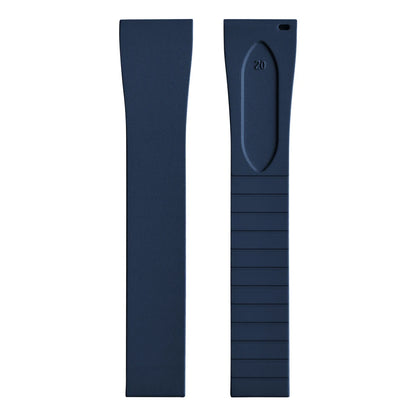 New CTS FKM watch strap 16mm 18mm 19mm 20mm 21mm 22mm quick-release butterfly clasp watch strap, CTS rubber strap for cutting to size