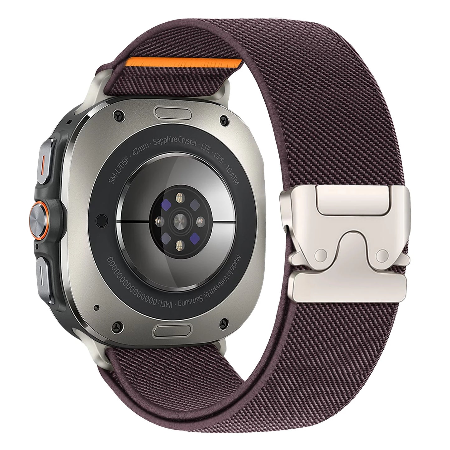 Sport Nylon Strap for Samsung Galaxy Watch Ultra 2025 47mm, Accessories for Galaxy Watch Ultra2 47mm Strap