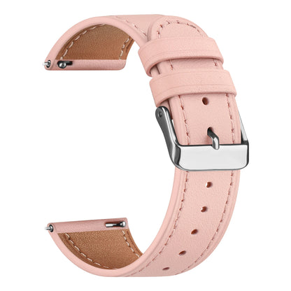 Bracelet en cuir 20mm pour Samsung Galaxy Watch FE 7 6 5 4 40mm 44mm/Watch 4 6 Classic 43 47mm/Active 2/5Pro 45mm/Watch 3 41mm