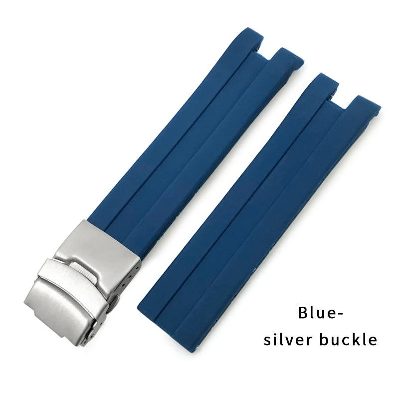 Bracelet de montre en caoutchouc de haute qualité, 21mm, adapté à Tissot T076 T076.417, coloré, doux, étanche, en Silicone naturel, bracelet de montre de sport