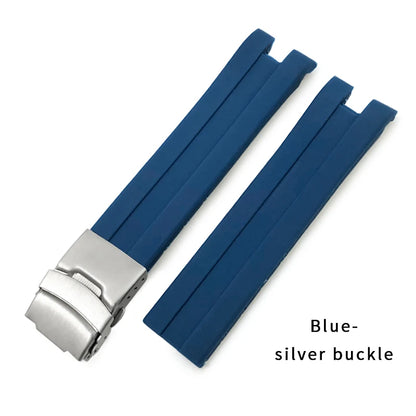 Bracelet de montre en caoutchouc de haute qualité, 21mm, adapté à Tissot T076 T076.417, coloré, doux, étanche, en Silicone naturel, bracelet de montre de sport
