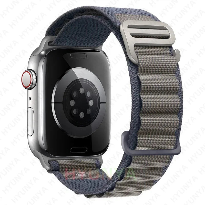 Cinturino per Apple Watch, bracciale alpino per cinturino Apple Watch Ultra 2 3, cinturino 45mm 49mm 42mm 46mm 44mm 41mm 40mm, cinturino Iwatch serie 11 9 8 7 SE 10