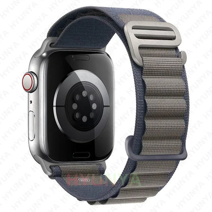 Cinturino per Apple Watch, bracciale alpino per cinturino Apple Watch Ultra 2 3, cinturino 45mm 49mm 42mm 46mm 44mm 41mm 40mm, cinturino Iwatch serie 11 9 8 7 SE 10