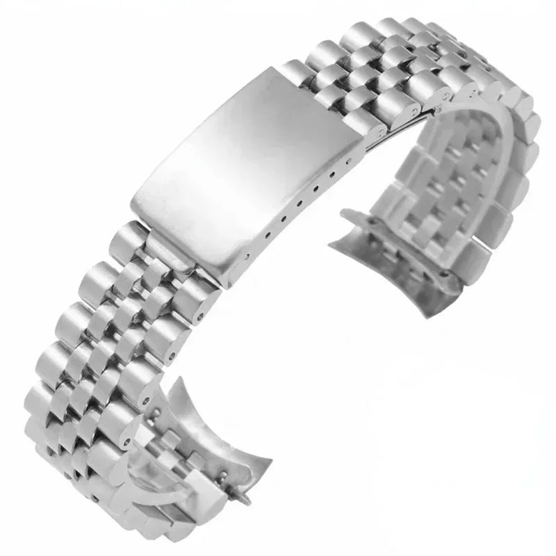 Bracelet de luxe en acier inoxydable, 18/19/22mm/20mm, pour Rolex 46mm, 43 bandes, boucle de montre solide en métal pour bracelet datejustseiko