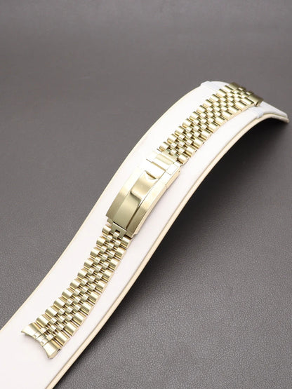 Bracciale di lusso in acciaio inossidabile, 20mm, per Datejust Air King Oyster SUB GMT, cinturino di ricambio da uomo stile Jubilee