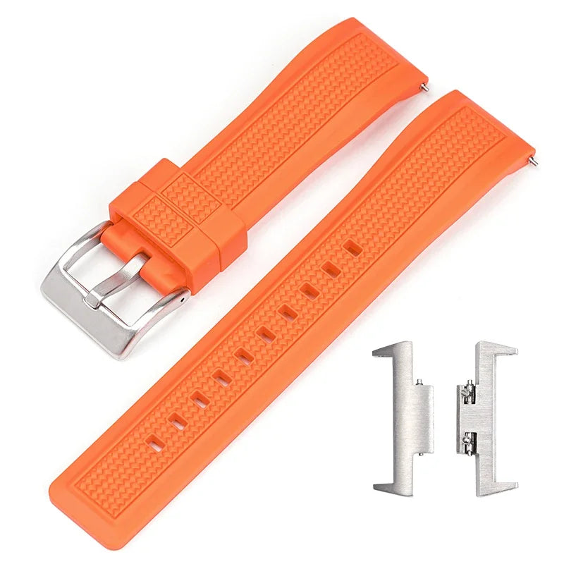 Bracelet en Silicone pour Tissot PRX série T137.407/T137.410 Super Player 40MM, adaptateur à dégagement rapide en acier, accessoires de bracelet de montre 12mm