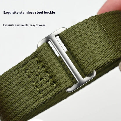 Correa de nailon para Seiko para Tudor, 20 mm 22 mm, cierre de velcro, correa de reloj militar impermeable para hombre, para Omega