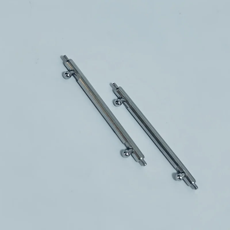 4 Pieces 1.8mm Thickness Double Flange Quick Release Watch Band Strap Spring Bar Pin Link
