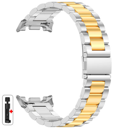 Luxury Stainless Steel Strap for Samsung Galaxy Watch 8 Classic 46mm, Metal Bracelet for Galaxy 8 40mm 44mm, Men's Watchband