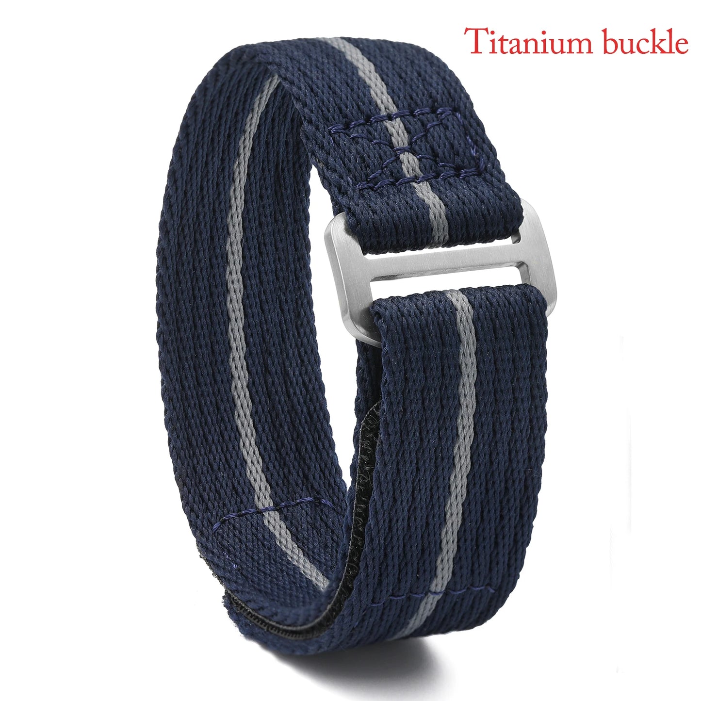 IBENIFIT titane boucle Nylon Bracelet ceinture 20mm 22mm universel remplacement Sport bracelets de montre montre-Bracelet