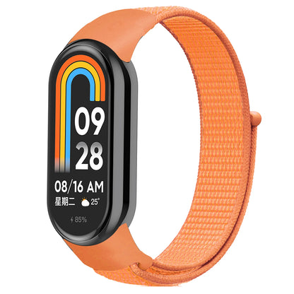Bracelet à boucle en Nylon pour xiaomi Mi Band 10 9 8, Bracelet de remplacement, pulsera Xiaomi Smart Band 10 9 8 NFC