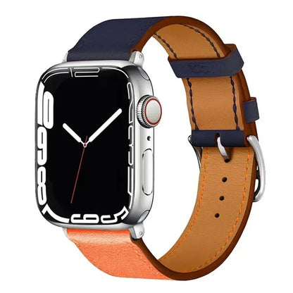Bracelet de montre en cuir pour bracelets de montre Apple 46mm 44mm 41mm 45mm 38-42mm 40mm 49mm bracelet iWatch série 10-Ultra 9-8-7-SE-6-5-4-3