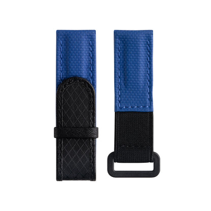 Bracelet de montre réglable en Velcro caoutchouté en fluororubber pour Rolex Submariner Daytona GMT Seiko Omega Tudor, universel
