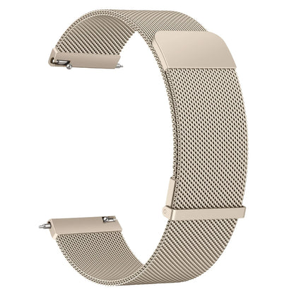 Bande magnétique milanaise 20mm pour Bracelet de musique Garmin Vivoactive 6 5 3 pour Bracelet Garmin Venu Sq 2 Plus/Forerunner 55/165/245/645