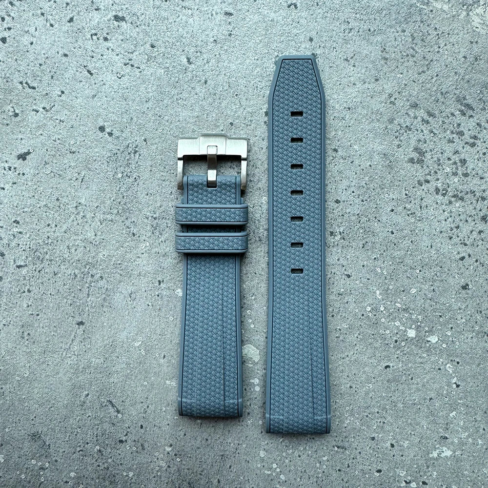 20mm Silicone Rubber Watch Strap – Men's and Women's