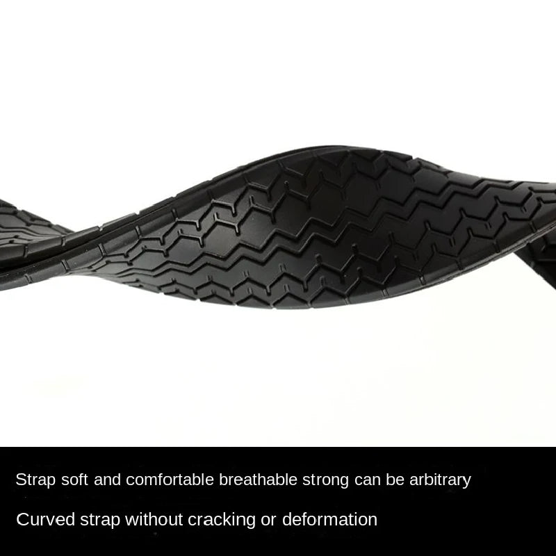 Pour TAG HEUER Super Carlisla souple Silicone pneu modèle sport bracelet de montre en caoutchouc boucle pliante noir bracelet de montre étanche 22mm