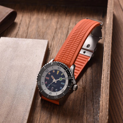 Bracelet de montre CTSFKM de haute qualité, 18mm 20mm 22mm, bandes en caoutchouc, boucle papillon à dégagement rapide, coupe sur la taille pour montre Patek Philippe