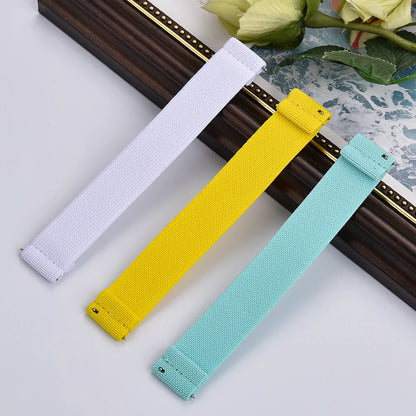 High Quality Parachute Elastic Nylon Watch Straps Quick Release 18/19/20/21/22mm Watch Bands Smartwatch Fabric Unisex Straps